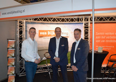 William Konijnenburg (Dalsem), Mark Hellevoort en Joek van der Zeeuw (Van Dijk Heating)